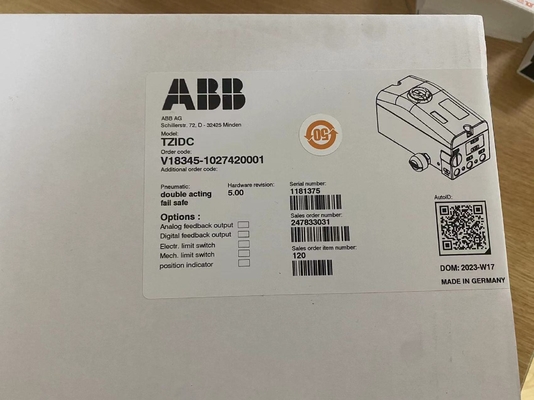 ABB V18345-1027420001 Ηλεκτρικός Πνευματικός Τοποθέτης με Πιστοποίηση ATEX