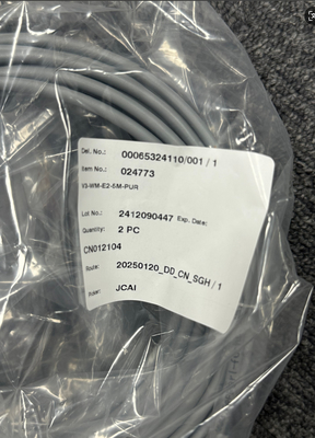 Pepperl+Fuchs V3-WM-E2-5M-PUR Καλώδιο θηλυκό M12 3-Pin