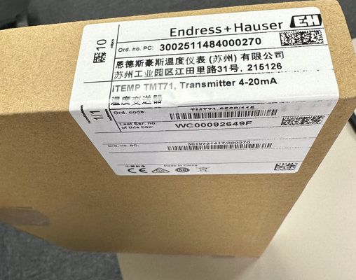 Endress Hauser iTEMP TMT71-10W1/1J5 πομπός θερμοκρασίας