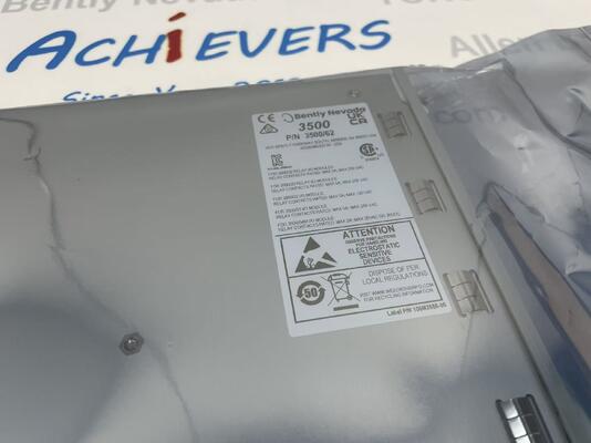 Bently Nevada 3500 - 62 Παρακολούθηση μεταβλητών διαδικασίας