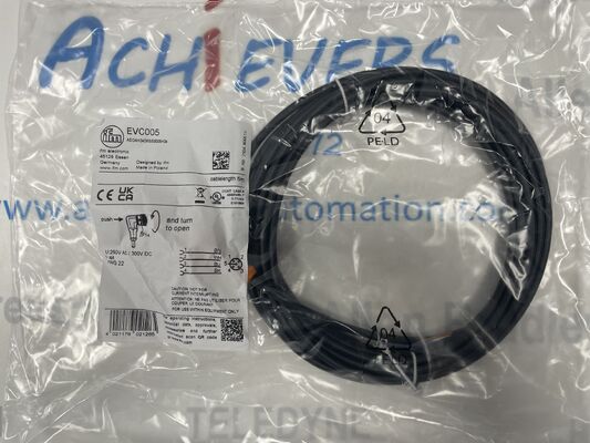 IFM EVC005 υψηλής απόδοσης καλώδιο αισθητήρα M12 κατασκευασμένο από την ifm Electronic