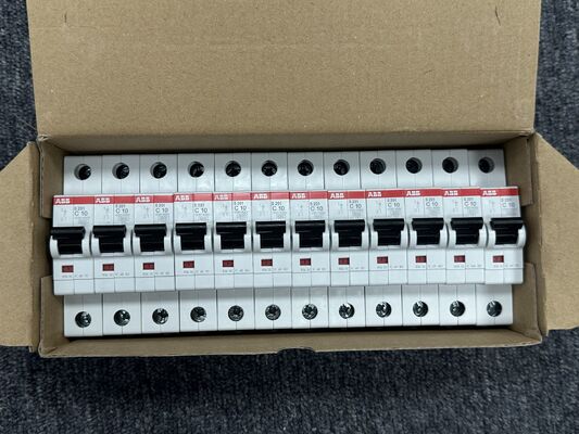 Μικροσκοπικός διακόπτης υψηλής αξιοπιστίας ABB S201-C10 για προστασία χαμηλής τάσης