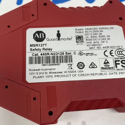 Allen-Bradley MSR127T high-performance safety relay belonging