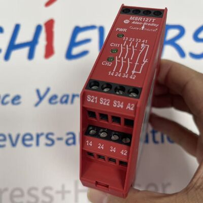 Ρελέ ασφαλείας υψηλής απόδοσης Allen-Bradley MSR127T