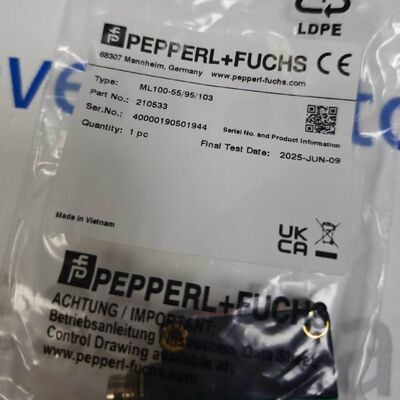 Πεππερλ+Φουξ ML100-55/95/103 Σειρά Πολωμένος Ρετροαντακλαστικός Φωτοηλεκτρικός Αισθητής