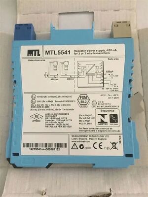 mtl5541 Εσωτερικά Ασφαλής 420mA HART Γαλβανικός Απομονωτής