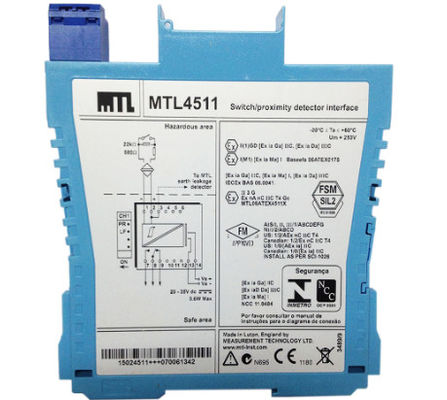 MTL4511 MTL Instruments Switch/Proximity Detector Interface 1-channel, με ανίχνευση σφαλμάτων γραμμής