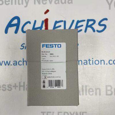 Festo VL/O-3-1/2 Βαλβίδα Πνευματικού Ελέγχου 3/2 Υψηλής Απόδοσης