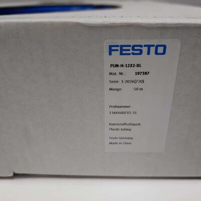 Festo PUN-H-12X2-BL Υψηλής πίεσης αεραγωγός πολυουρεθανίου