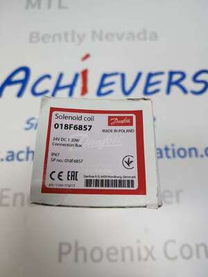 Danfoss 018F6857 Πηνίο ηλεκτρομαγνητικής βαλβίδας 24VDC IP67 Terminal Box