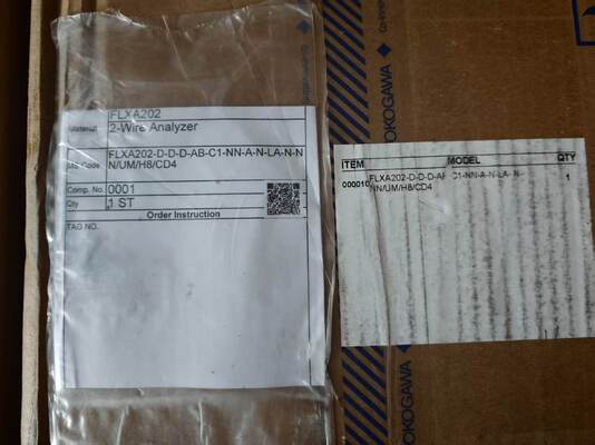 YOKOGAWA FLXA202-D-D-D-AB-C1-NN-A-N-LA-N-NN/UM/H8/CD4 2-σύρμας αναλυτής υγρών, πομπός Yokogawa FLEXA