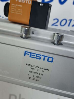Ηλεκτροβαλβίδα FESTO MDH-52-34-D-4-24DC, Συστοιχία πηνίου βαλβίδας 24VDC